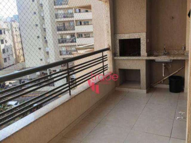 Apartamento à Venda de 02 Suítes no Bairro Nova Aliança em Ribeirão Preto com Sacada Gourmet.