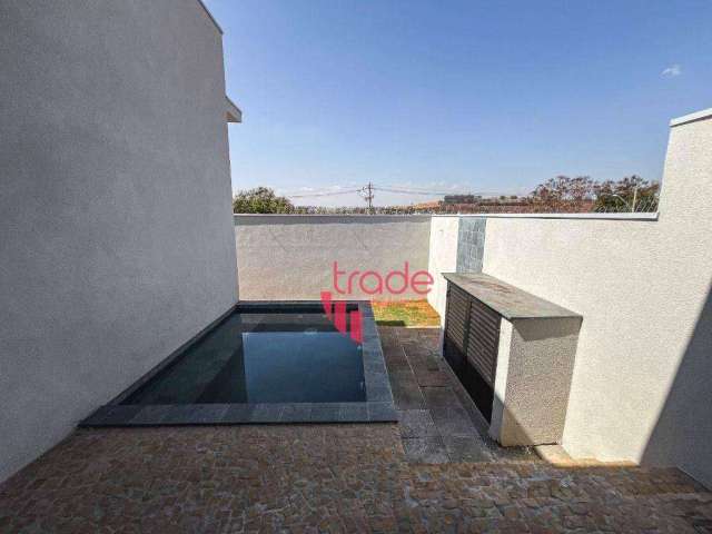 Casa para Vender em Condomínio Fechado de 03 Suítes no Bairro Residencial Terra de Santa Marta em Ribeirão Preto com Piscina.