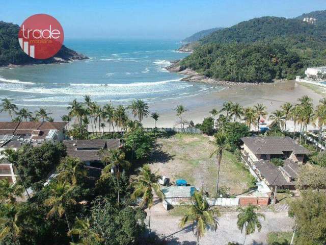 Terreno À Venda Em Guarujá De Frente Para O Mar Com 500 m².