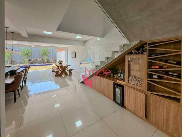 Casa com 3 dormitórios à venda, 251 m² por R$ 1.400.000,00 - Bonfim Paulista - Ribeirão Preto/SP