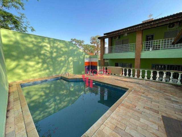 Casa para Locação de 04 Quartos no Bairro Ribeirânia em Ribeirão Preto com Piscina.