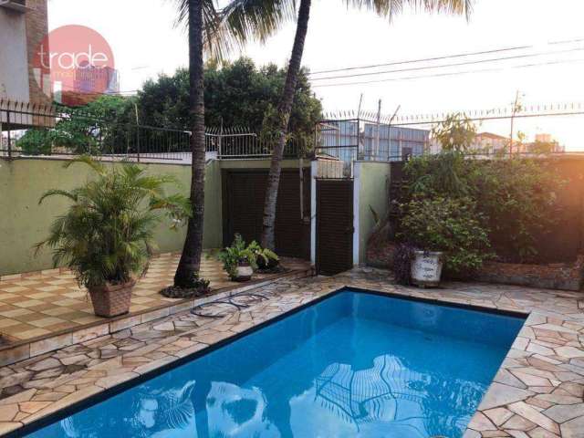 Casa para Vender ou Alugar de 05 Quartos no Bairro Jardim Califórnia em Ribeirão Preto com Piscina.