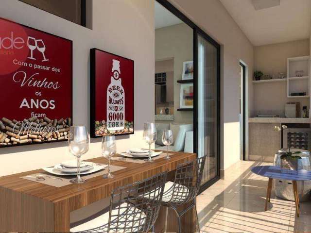 Apartamento com 2 dormitórios à venda, 58 m² por R$ 404.256,00 - Ribeirânia - Ribeirão Preto/SP