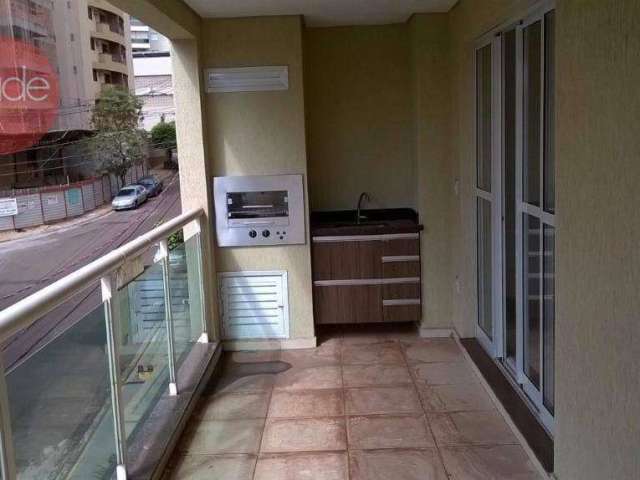 Apartamento para Locação de 03 Suítes no Bairro Jardim Botânico em Ribeirão Preto com Sacada Gourmet.