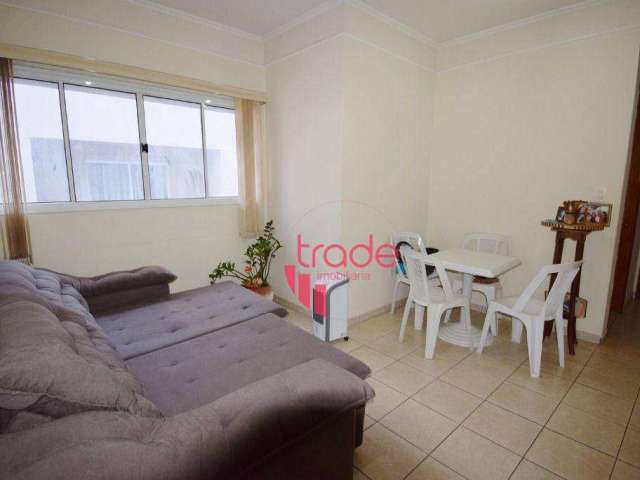 Apartamento à Venda de 01 Quarto no Bairro Nova Aliança em Ribeirão Preto com Sacada.