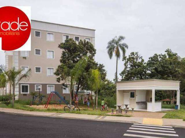 Apartamento com 2 dormitórios à venda, 46 m² por R$ 170.000,00 - Parque São Sebastião - Ribeirão Preto/SP