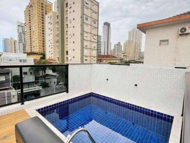 !!!OPORTUNIDADE!!! EXCELENTE SOBRADO com 150M² ÚTEIS - 03 SÚITES - 05 BANHEIROS - PISCINA+GOURMET - 02 VAGAS por R$ 1.450M - EMBARÉ  SANTOS/SP