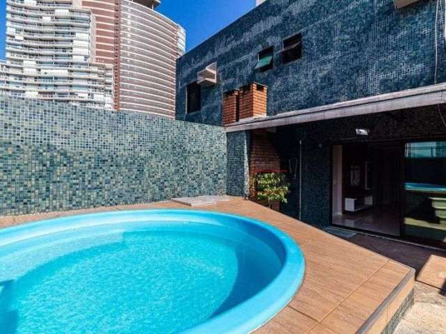 !!!OPORTUNIDADE!!! LINDA COB. DUPLEX EM PRÉDIO FRENTE AO MAR com 178m² ÚTEIS - 02 SUÍTES - PISCINA/CHURRASQUEIRA - 02 VAGAS por R$ 1.369M - POMPÉIA