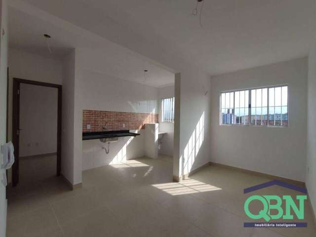 Apartamento com 1 dormitório à venda, 55 m² - Catiapoã - São Vicente/SP