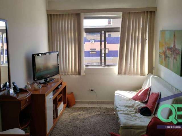 Excelente apartamento à venda com 59 m², 1 dormitório, 1 vaga, no Gonzaguinha/São Vicente.