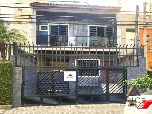 Sobrado com 4 dormitórios à venda, 266 m² por R$ 2.899.000,00 - Gonzaga - Santos/SP