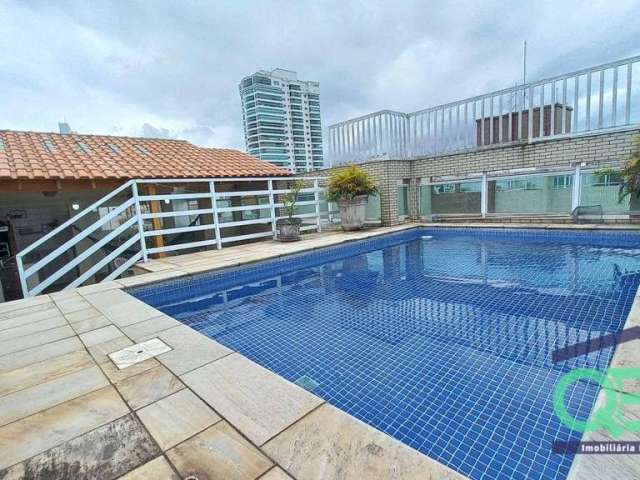 Cobertura com 4 dormitórios à venda, 472 m² por R$ 2.150.000,00 - Ponta da Praia - Santos/SP