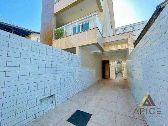 Casa com 3 dormitórios à venda, 101 m² por R$ 709.000,00 - Aparecida - Santos/SP