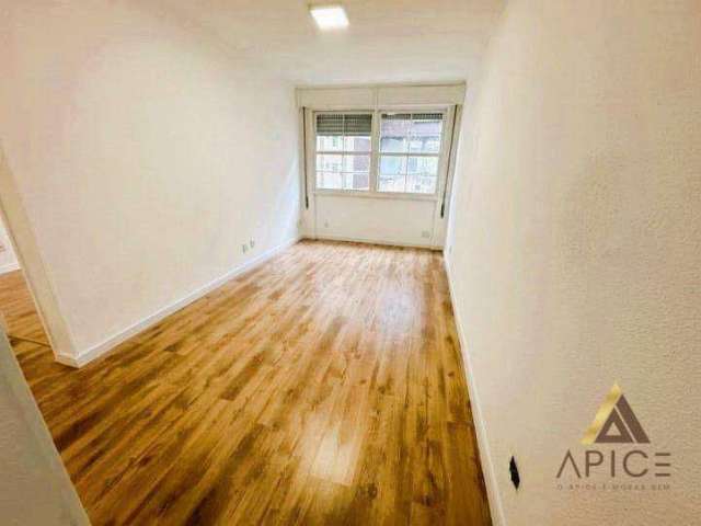 Apartamento com 1 dormitório à venda, 55 m² por R$ 357.000,00 - Pompéia - Santos/SP