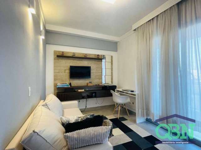 Apartamento com 1 dormitório para alugar, 46 m² por R$ 5.000,02/mês - Boqueirão - Santos/SP