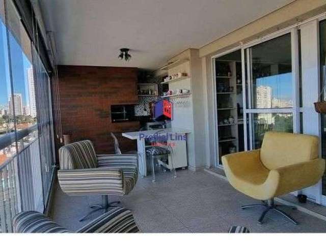 Apartamento alto padrão no Cambuci, com 2 suítes, 2 vagas demarcadas.