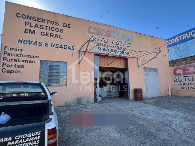 Barracão e terreno comercial urbano em guarapuava pr