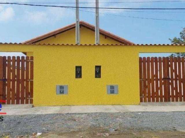 Casa com 2 dormitórios à venda, 50 m² por R$ 220.000,00 - Balneário Gaivota - Itanhaém/SP