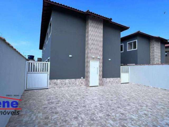 Casa com 2 dormitórios à venda, 58 m² por R$ 189.000,00 - Suarão - Itanhaém/SP