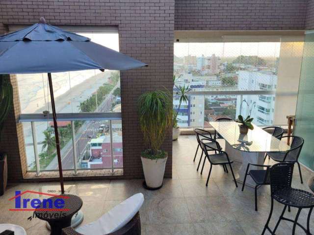 Apartamento Duplex com 3 dormitórios à venda, 152 m² por R$ 1.300.000,00 - Centro Thiollier - Itanhaém/SP