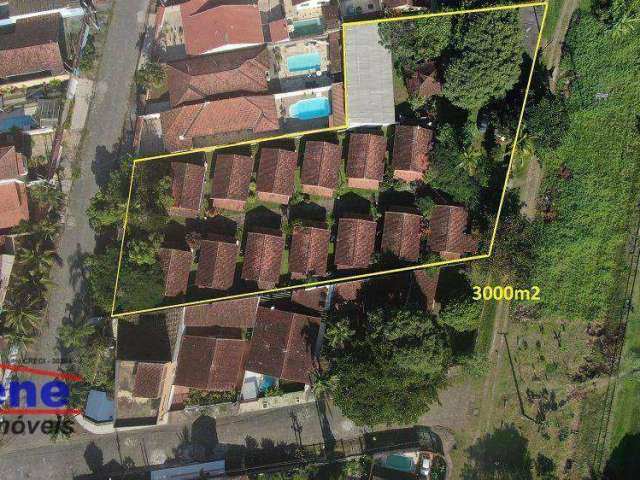 Village com 13 dormitórios à venda por R$ 4.500.000,00 - Jardim Suarão - Praia - Itanhaém/SP