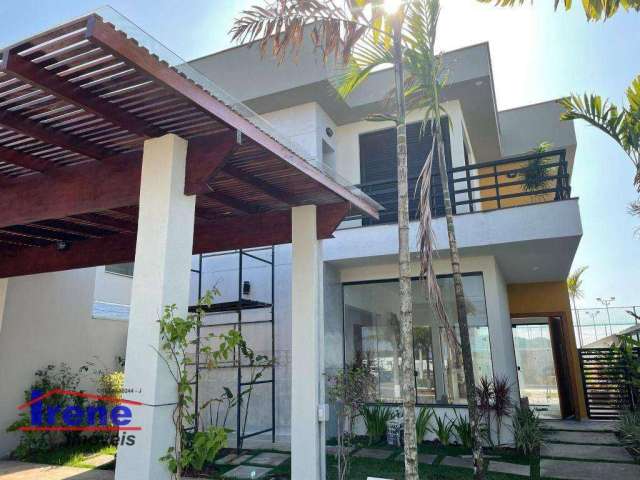 Casa em condomínio de alto padrão com 3 dormitórios à venda, 205 m² por R$ 1.300.000 - Jardim Guacyra - Itanhaém/SP