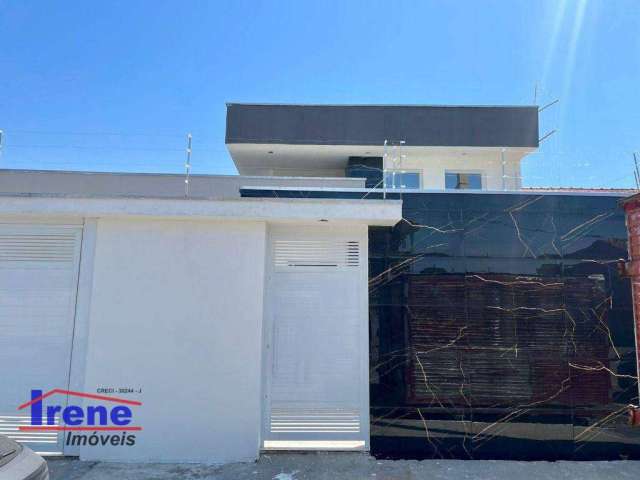 Casa a 200 metros da praia com 3 dormitórios à venda, 140 m² por R$ 799.000 - Estância Balneária Tupy - Itanhaém/SP