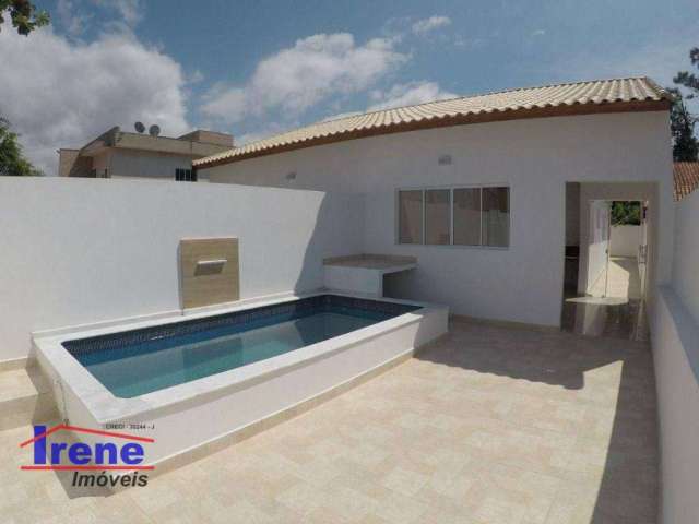 Casa com 2 dormitórios à venda, 74 m² por R$ 330.000,00 - Tupy - Itanhaém/SP