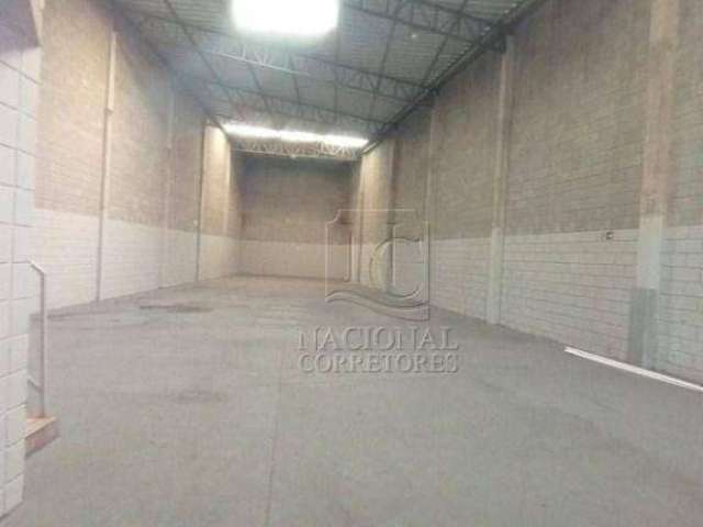 Galpão para alugar, 400 m² por R$ 16.000,00/mês - Utinga - Santo André/SP