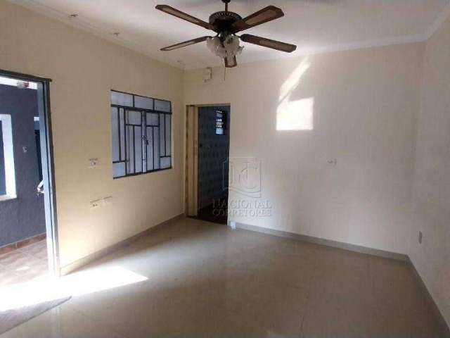 Casa com 2 dormitórios para alugar, 70 m² por R$ 1.855,15/mês - Parque Novo Oratório - Santo André/SP