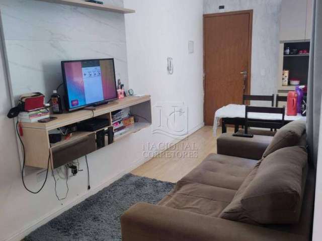 Apartamento com 2 dormitórios, 56 m² - venda por R$ 372.000,00 ou aluguel por R$ 2.140,00/mês - Vila Silvestre - Santo André/SP