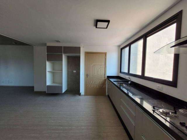 Apartamento com 2 dormitórios para alugar, 86 m² por R$ 5.707,07/mês - Jardim - Santo André/SP