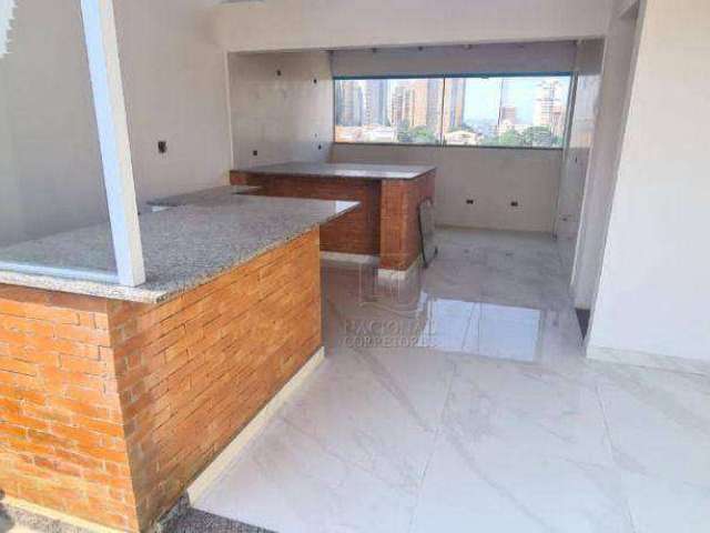 Cobertura, 100 m² - venda por R$ 555.000,00 ou aluguel por R$ 5.002,00/mês - Campestre - Santo André/SP