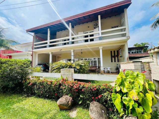 Casa em condomínio fechado com 5 quartos à venda na Rua Mar Virado, n 390, Praia da Lagoinha, Ubatuba, 270 m2 por R$ 2.200.000