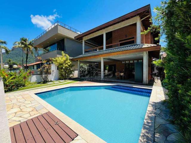 Casa em condomínio fechado com 4 quartos à venda na Avenida Copacabana, 618, Praia da Lagoinha, Ubatuba, 282 m2 por R$ 3.995.000