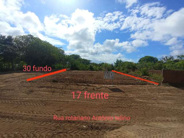 Terreno Portal do Sol  17x30 , 510m² com duas frentes