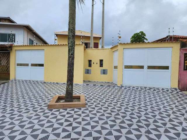 Casa para Venda em Itanhaém, Jequitibá, 2 dormitórios, 1 suíte, 1 banheiro, 2 vagas