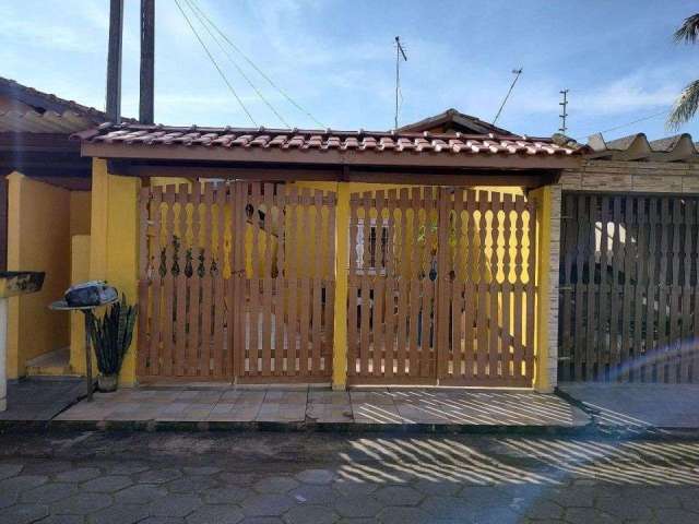 Casa para Venda em Itanhaém, Corumbá, 2 dormitórios, 1 banheiro, 2 vagas