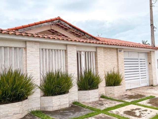 Casa para Venda em Itanhaém, Cibratel 1, 3 dormitórios, 3 suítes, 2 banheiros, 3 vagas