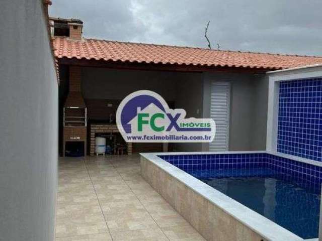 Casa para Venda em Mongaguá, Palmeiras, 2 dormitórios, 1 suíte, 1 banheiro, 2 vagas