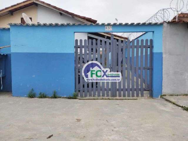 Casa para Venda em Itanhaém, Califórnia, 2 dormitórios, 1 banheiro, 2 vagas