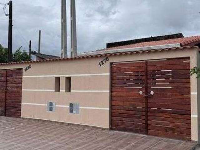 Casa para Venda em Itanhaém, Nova Itanhaém, 2 dormitórios, 1 suíte, 1 banheiro, 2 vagas