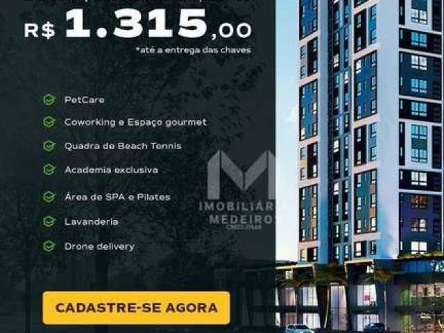 Apartamento com 2 dormitórios à venda, 63 m² por R$ 583.380,00 - Centro - Cascavel/PR