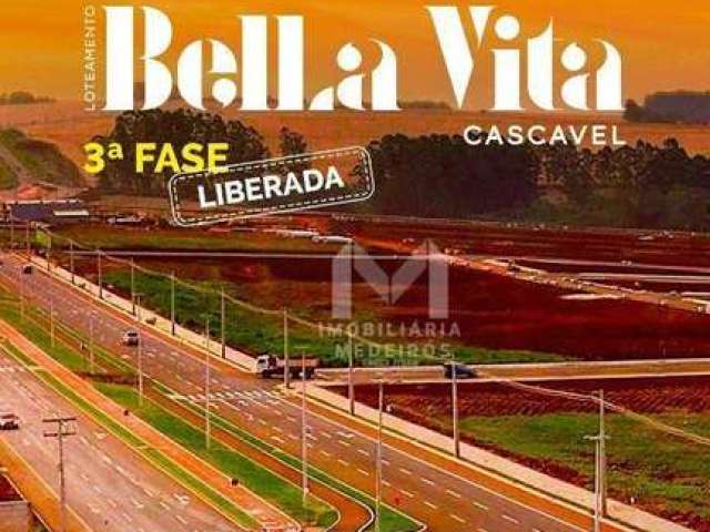 Terreno à venda, 154 m² por R$ 123.000,00 - Bella Vita - Cascavel/PR