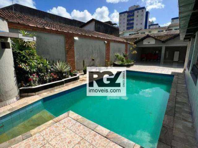 Casa com 4 dormitórios à venda, 321 m² por R$ 2.200.000 - Canto do Forte - Praia Grande/SP