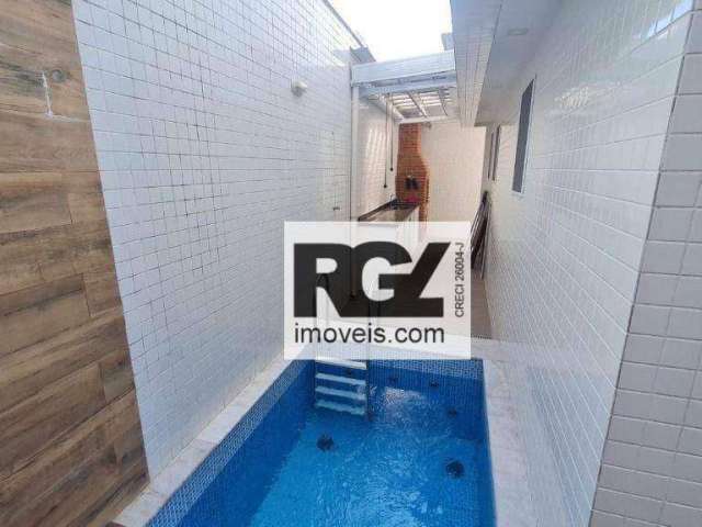 Casa com 3 dormitórios à venda, 117 m² por R$ 1.335.000,00 - Aparecida - Santos/SP