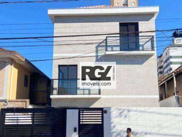 Village com 2 dormitórios à venda, 95 m² por R$ 599.900,00 - Macuco - Santos/SP