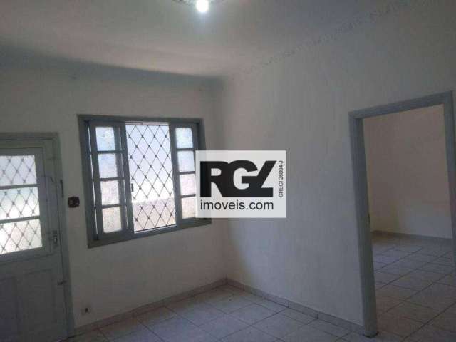 Casa com 2 dormitórios à venda, 68 m² por R$ 300.000,00 - Vila Matias - Santos/SP