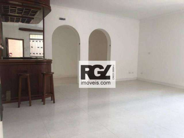 Casa com 4 dormitórios para alugar, 310 m² por R$ 12.000,00/mês - Aparecida - Santos/SP