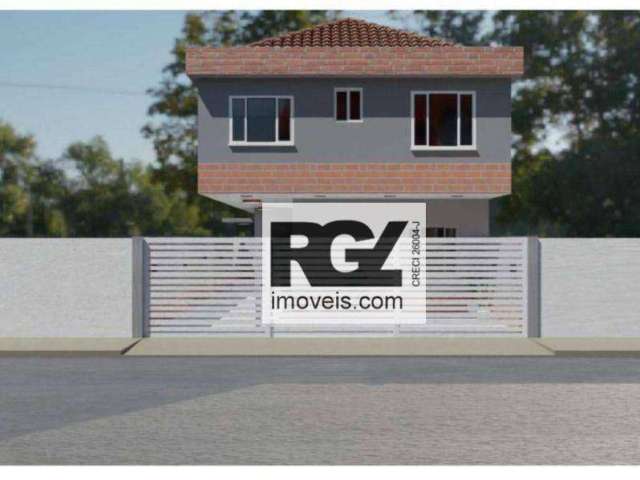 Casa com 2 dormitórios à venda, 44 m² por R$ 285.000,00 - Parque Fernando Jorge - Cubatão/SP